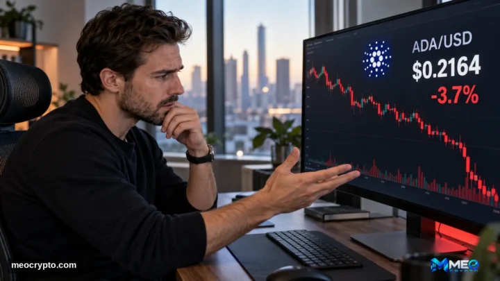 ADA falls under $0.220 support, facing potential deeper losses